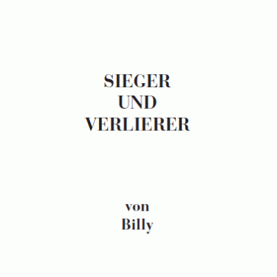 Sieger und Verlierer