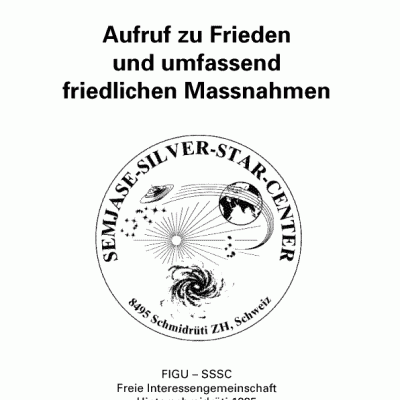 Aufruf zu Frieden und umfassend friedlichen Massnahmen
