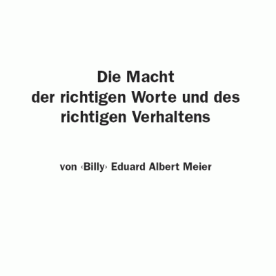 Die Macht der richtigen Worte und des richtigen Verhaltens