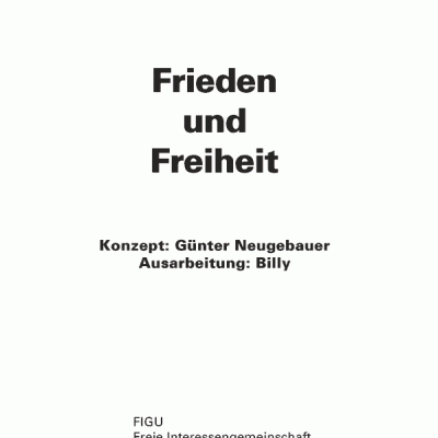 Frieden und Freiheit