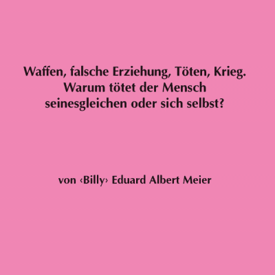 Waffen, falsche Erziehung, Töten, Krieg