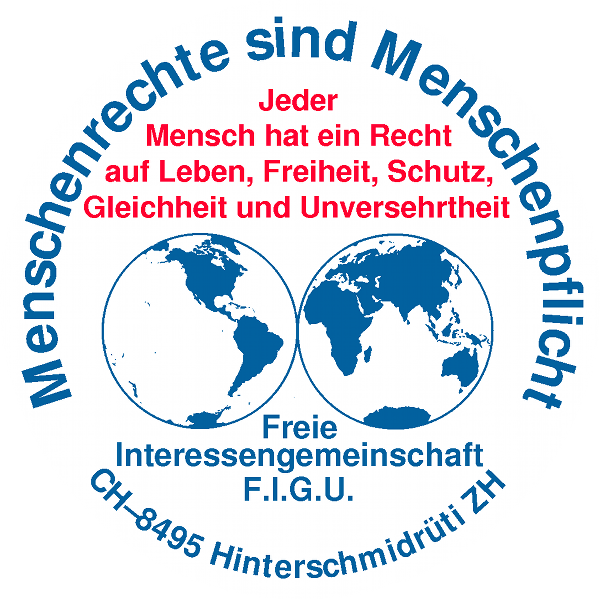 "Aufkleber" Menschenrechte sind Menschenpflicht
